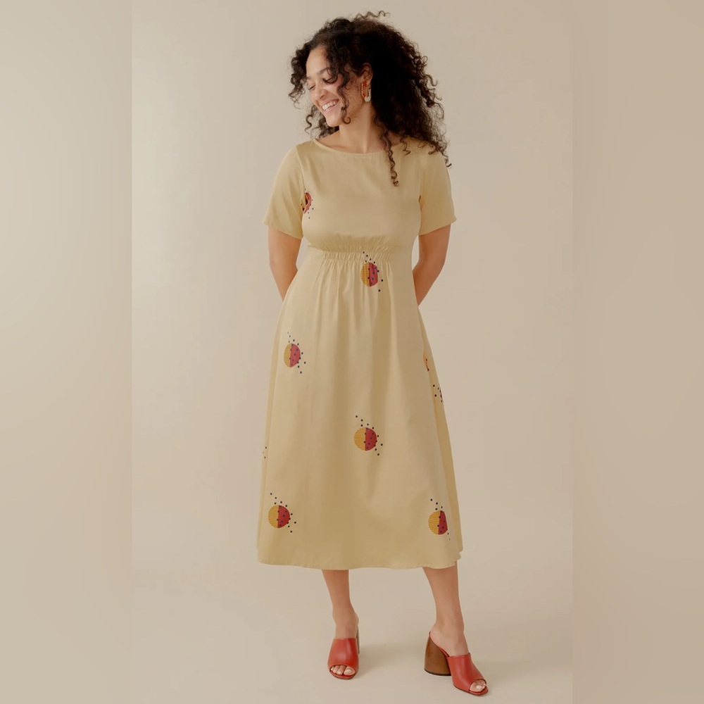 ✨ Mata Traders Artsy Traveler Dress Sz L